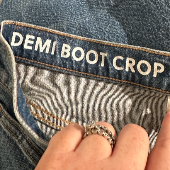 J. Crew Demi-Boot Crop Jean in Canopy Wash - Picture 9 of 13